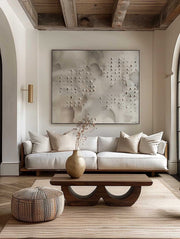 Wall Art Neutral Dotted Wabi-Sabi - Neutralighting