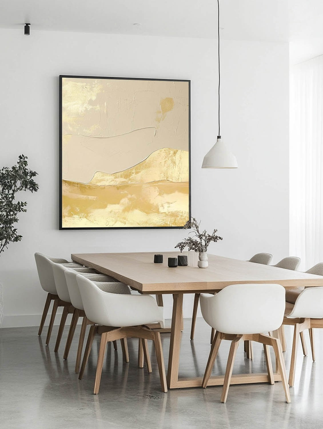 Wall Art Luxe Textured Sculptural - Neutralighting
