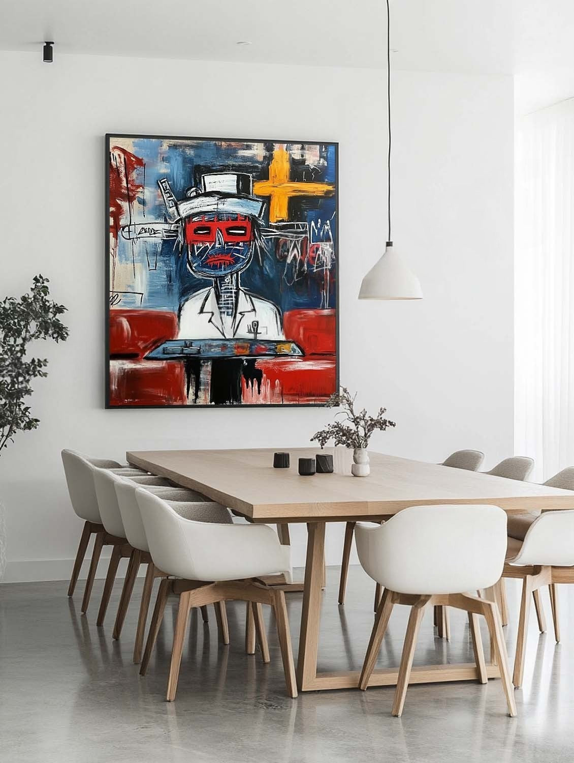 Wall Art Neo Expressionist Musician - Neutralighting