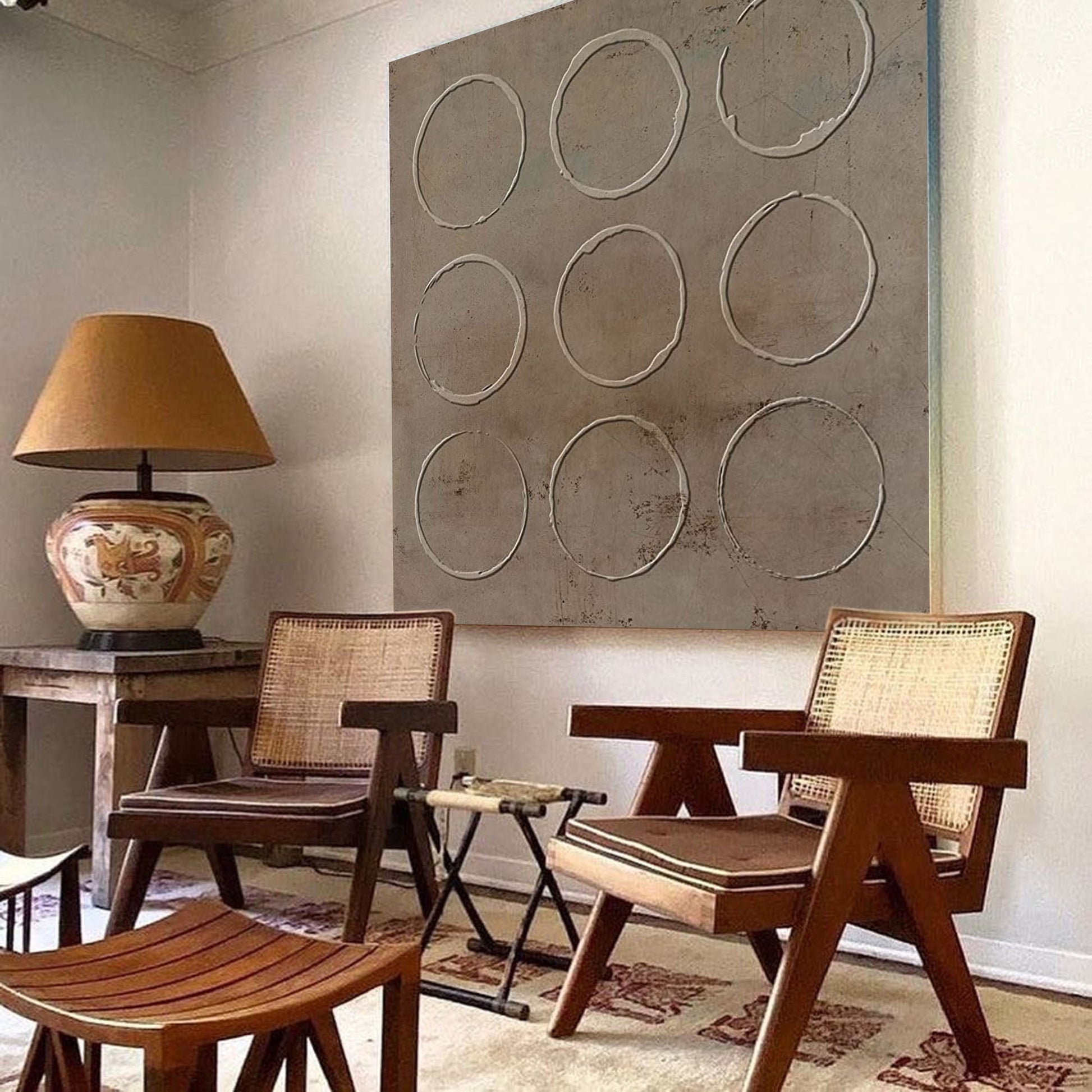 Wabi-Sabi Wall Art TX014 - Neutralighting