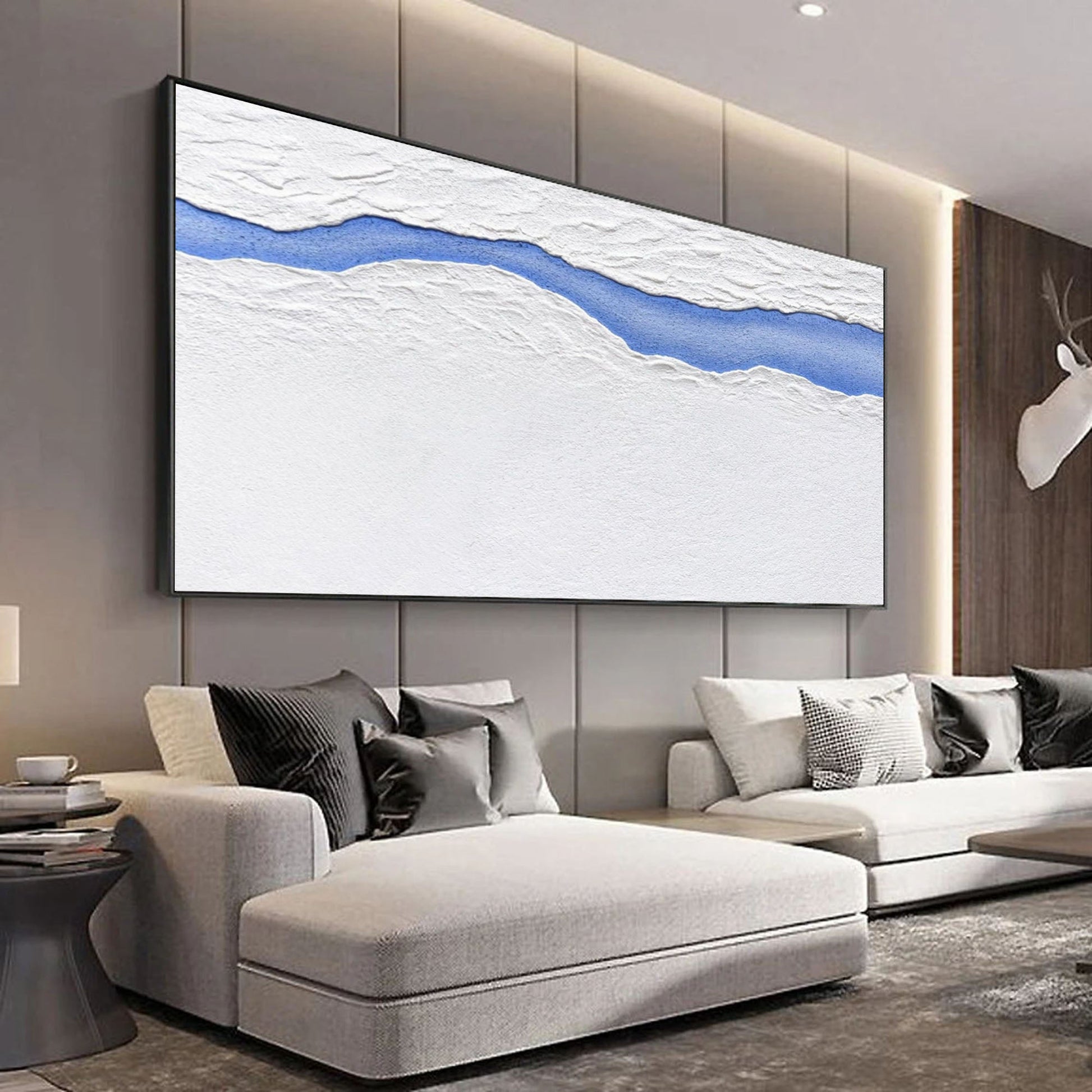 Plaster Art Texture Painting SG152 - Neutralighting