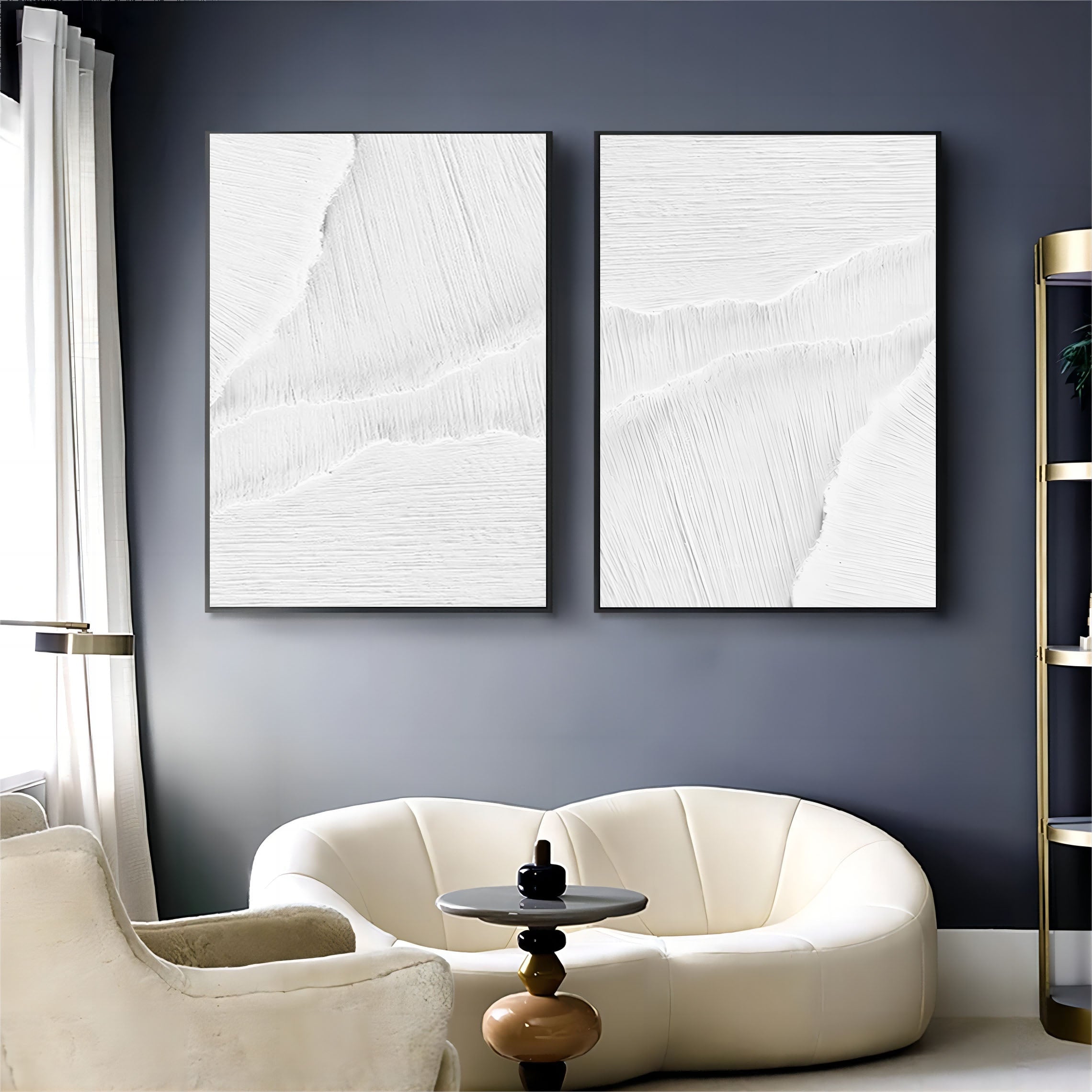 Abstract Painting Set Of 2 SP039 - Neutralighting