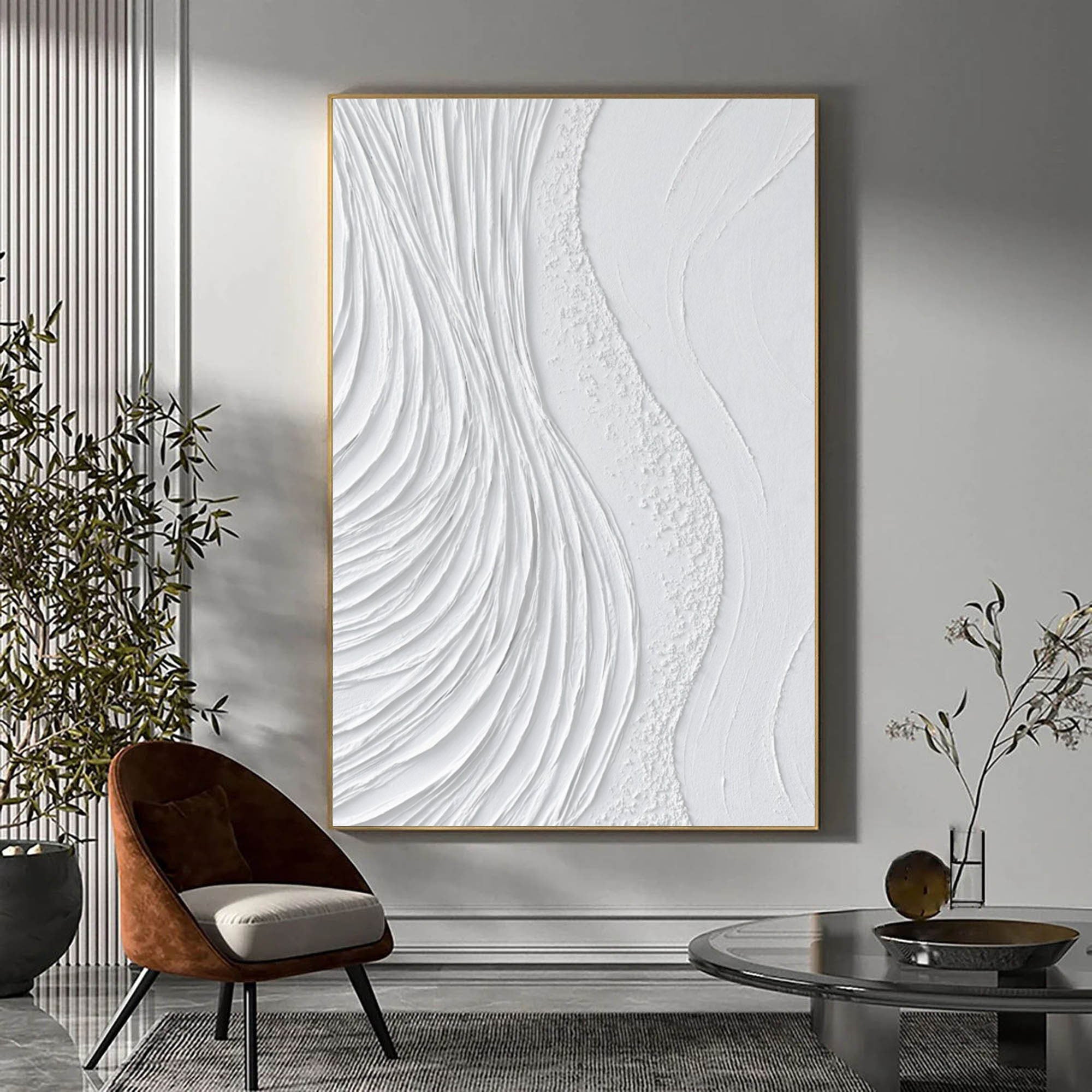 Plaster Art Texture Painting SG148 - Neutralighting