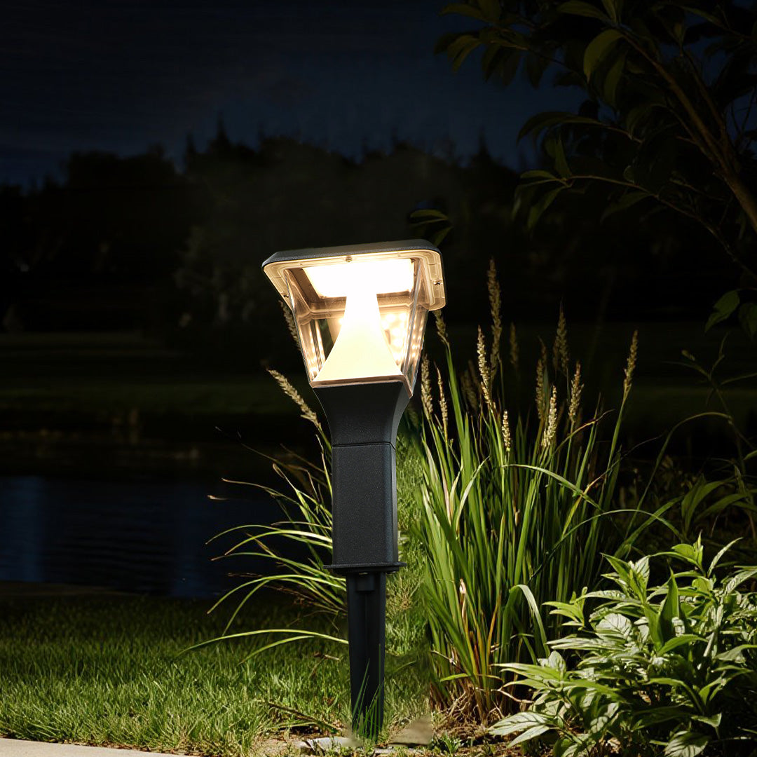 Katrina Modern Minimalist Outdoor Stake Lights