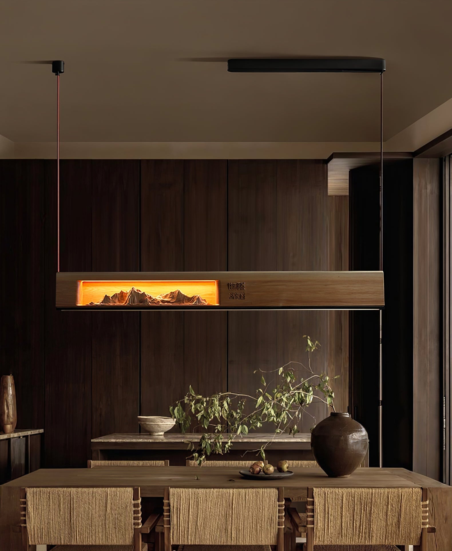 Liam Modern Pendant Lamp-Neutral Decor