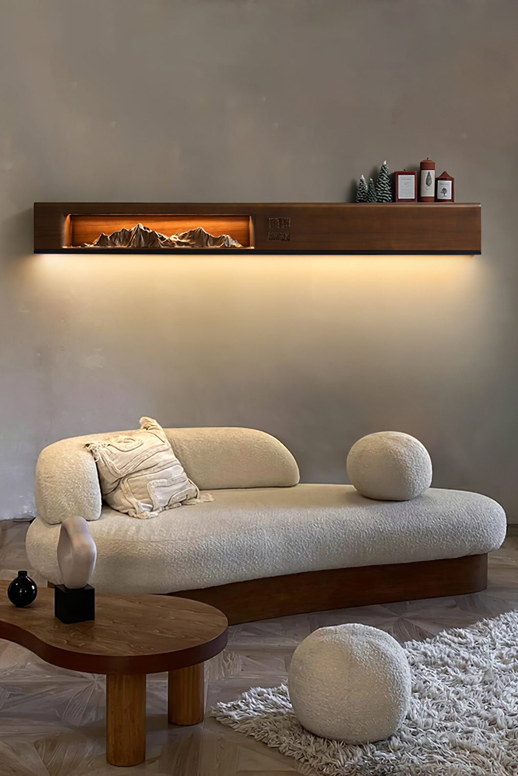 Matthew Modern Wood Wall Light-Neutral Decor