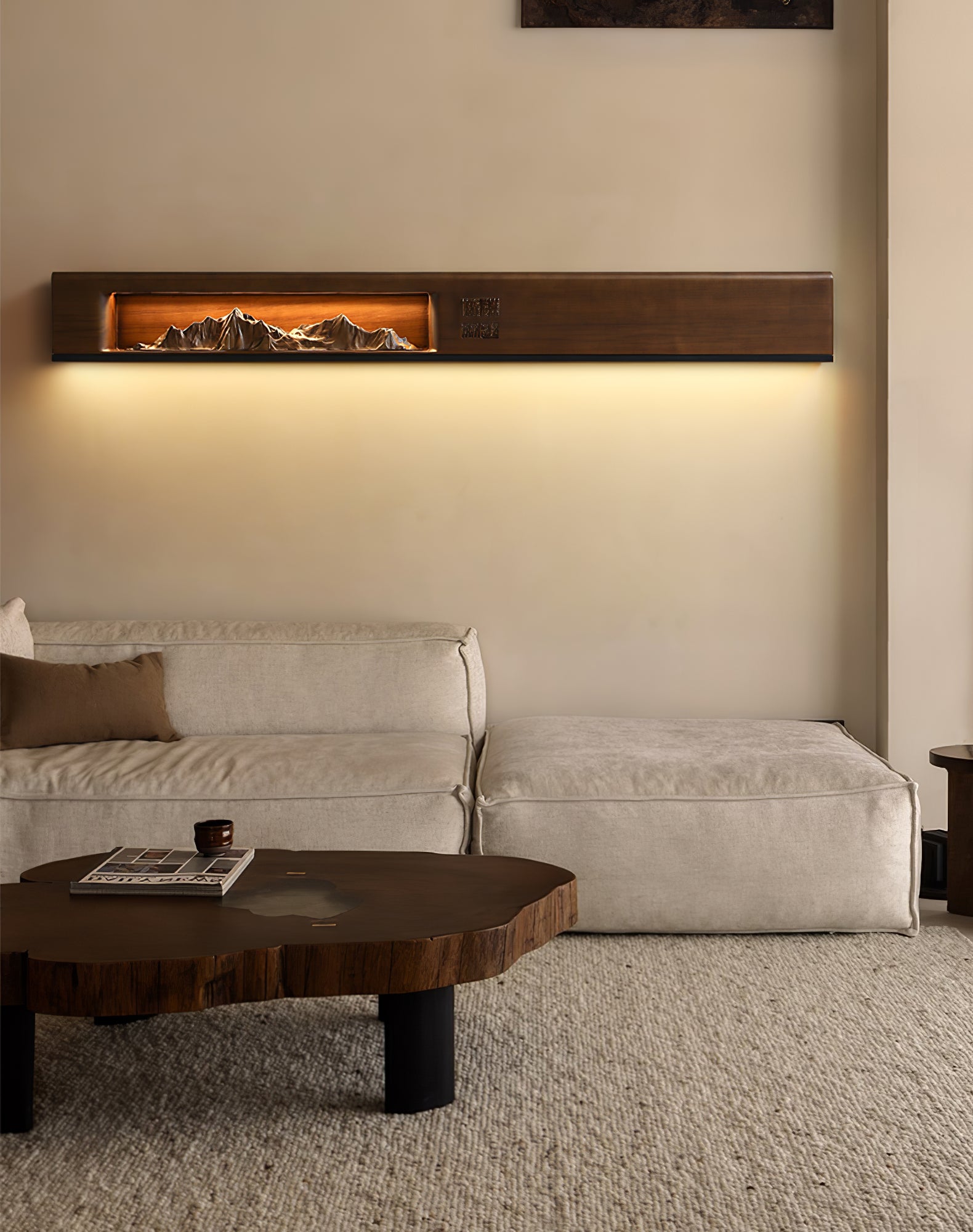 Matthew Modern Wood Wall Light-Neutral Decor