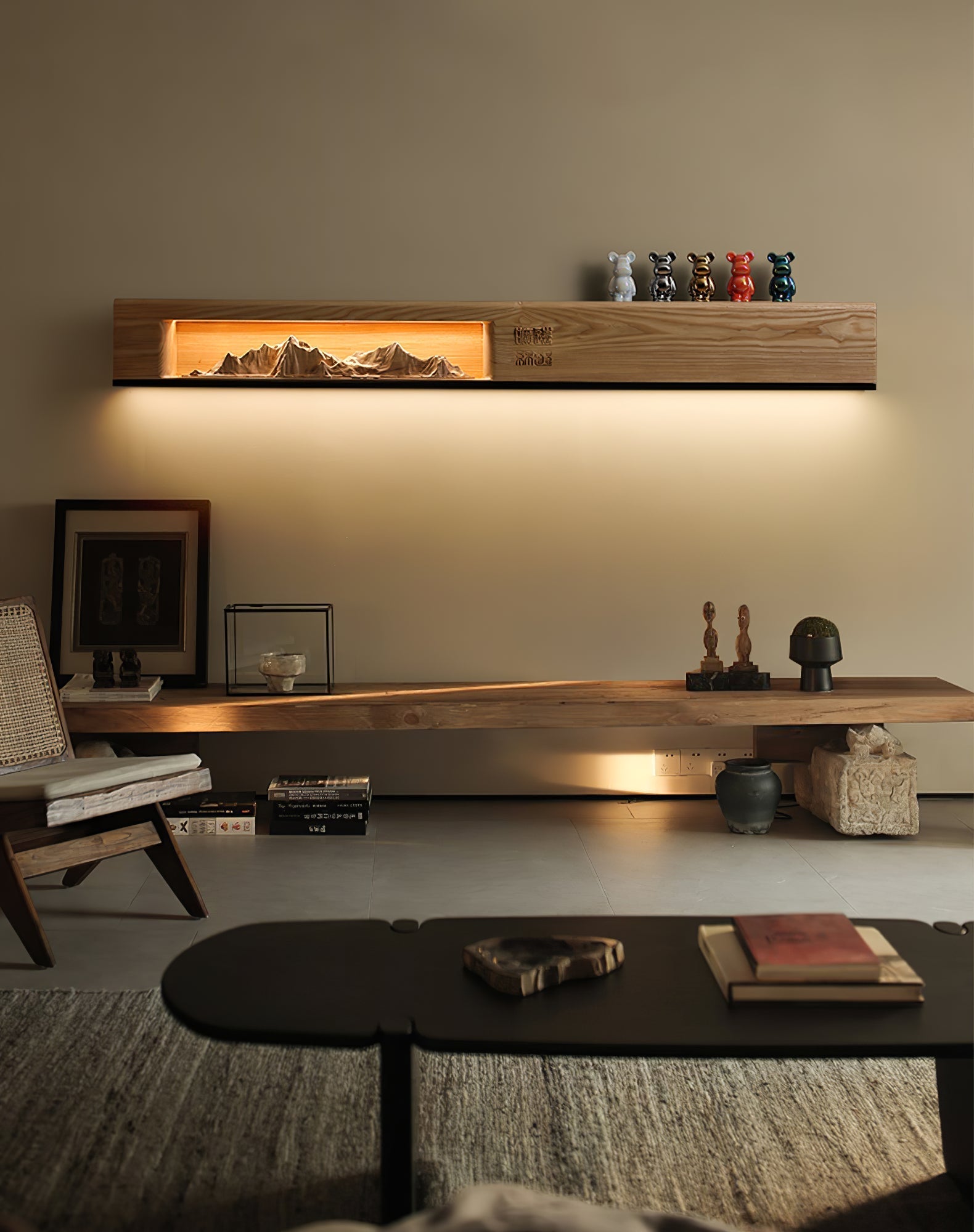 Matthew Modern Wood Wall Light-Neutral Decor