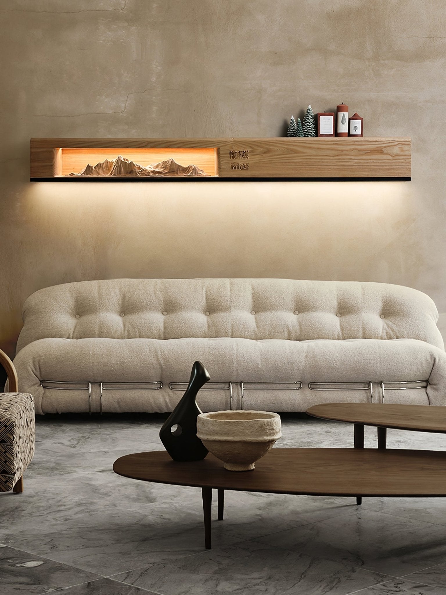 Matthew Modern Wood Wall Light-Neutral Decor
