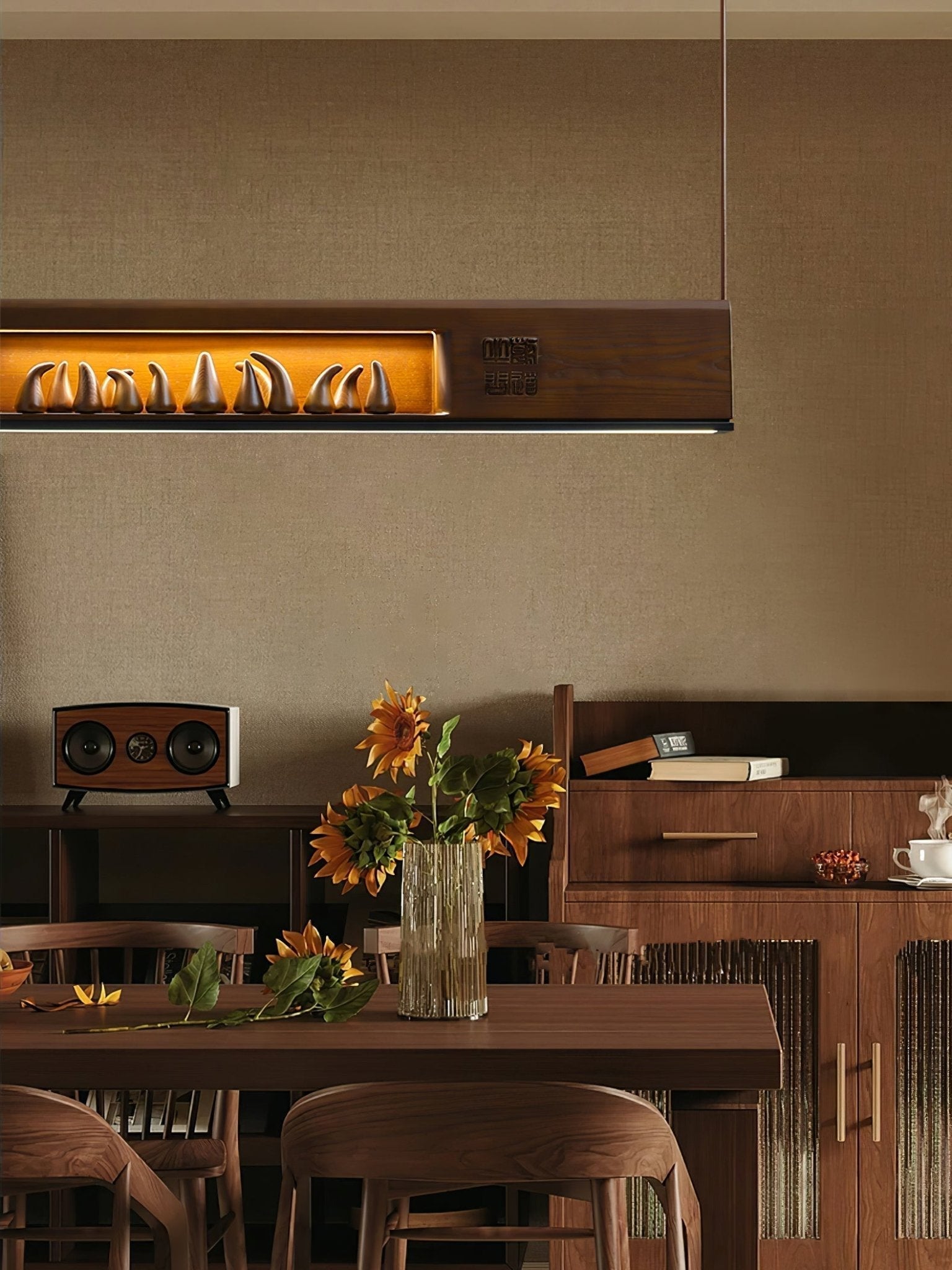 Liam Modern Pendant Lamp-Neutral Decor
