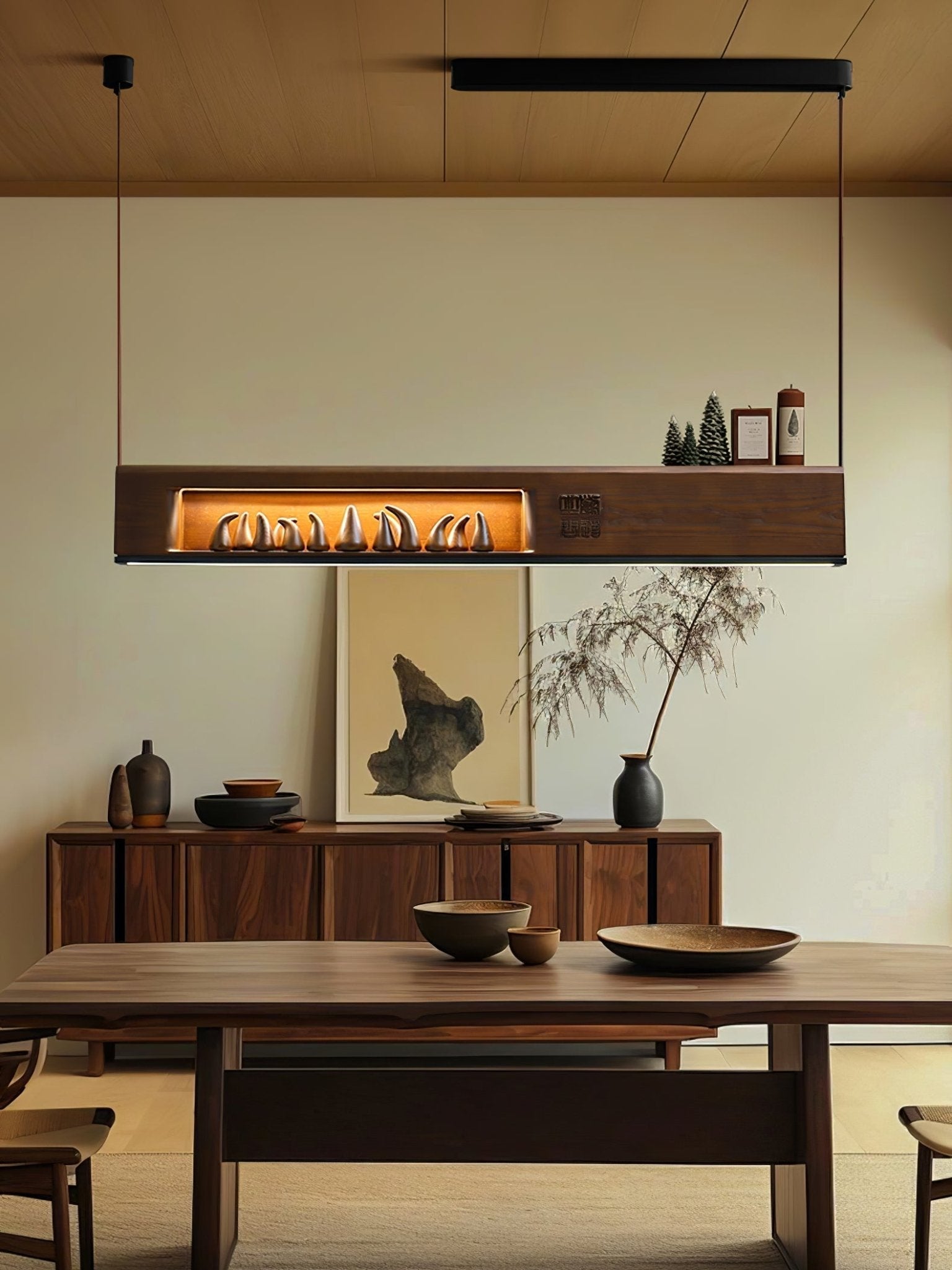 Liam Modern Pendant Lamp-Neutral Decor