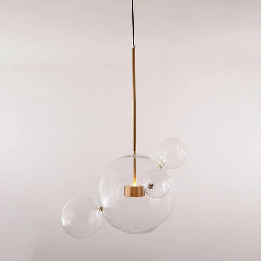 Valentina Modern Bubble Cluster Pendant Light Gold - Neutral Decor