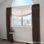 Lily Linen Curtains & Drapes Pleated-Neutral Decor