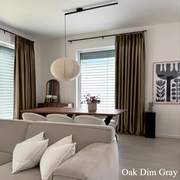 Lily Linen Blackout Curtains & Drapes-Neutral Decor