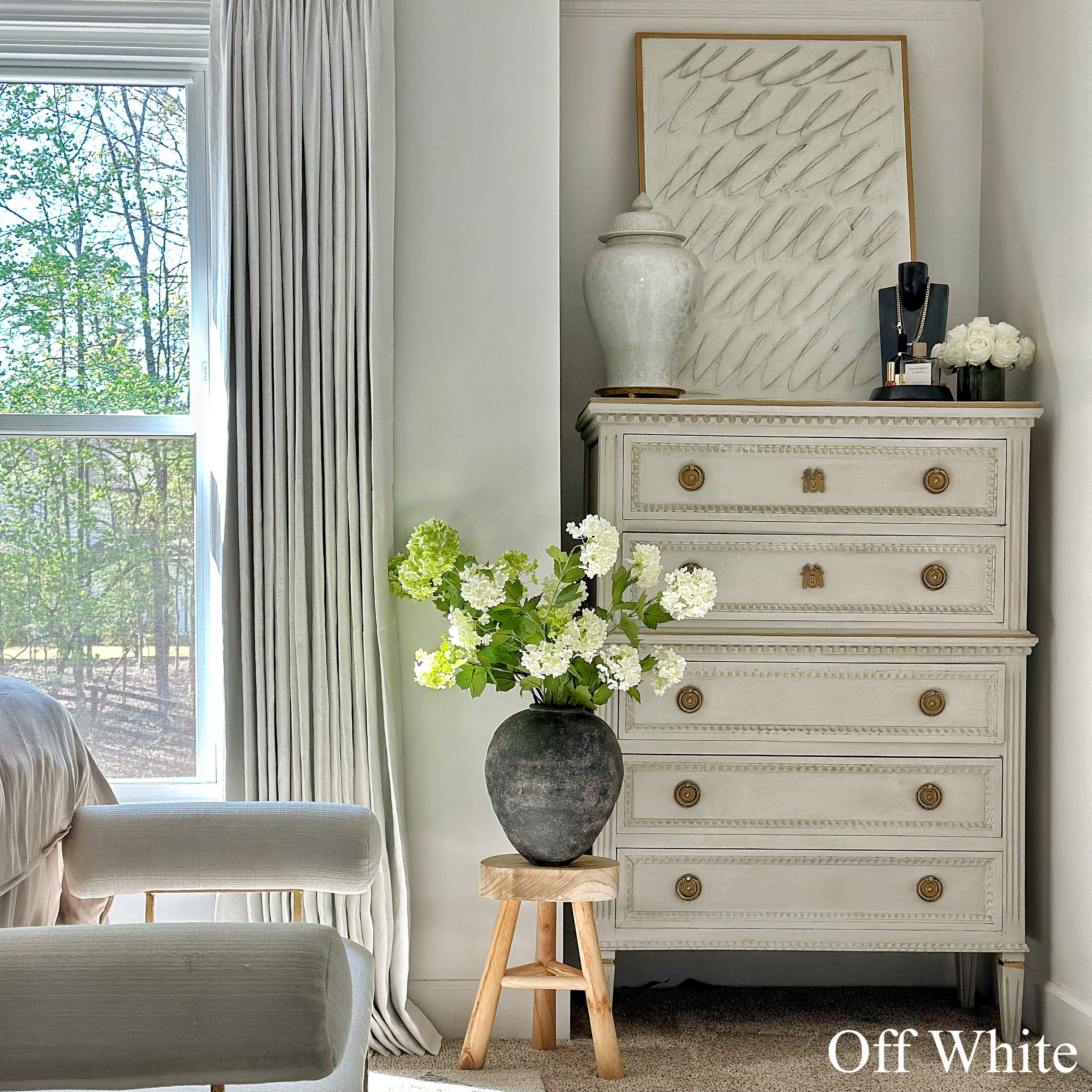 Belgian Flax Linen Curtains & Drapes Pleated-Neutral Decor