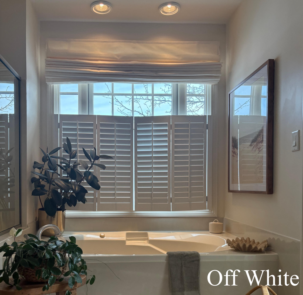 Jenna Linen Roman Shades & Blinds-Neutral Decor