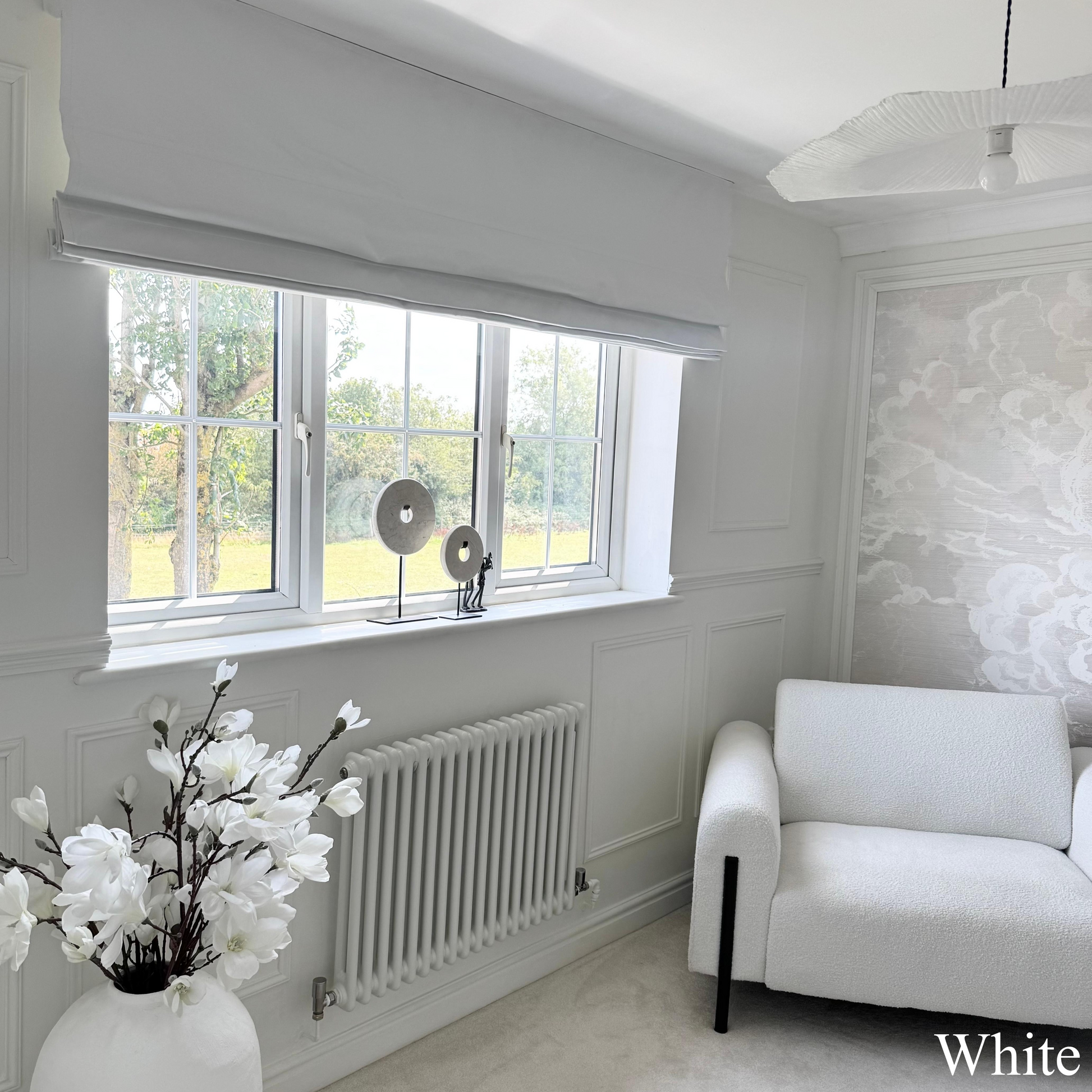 Annie Roman Blackout Shades-Neutral Decor