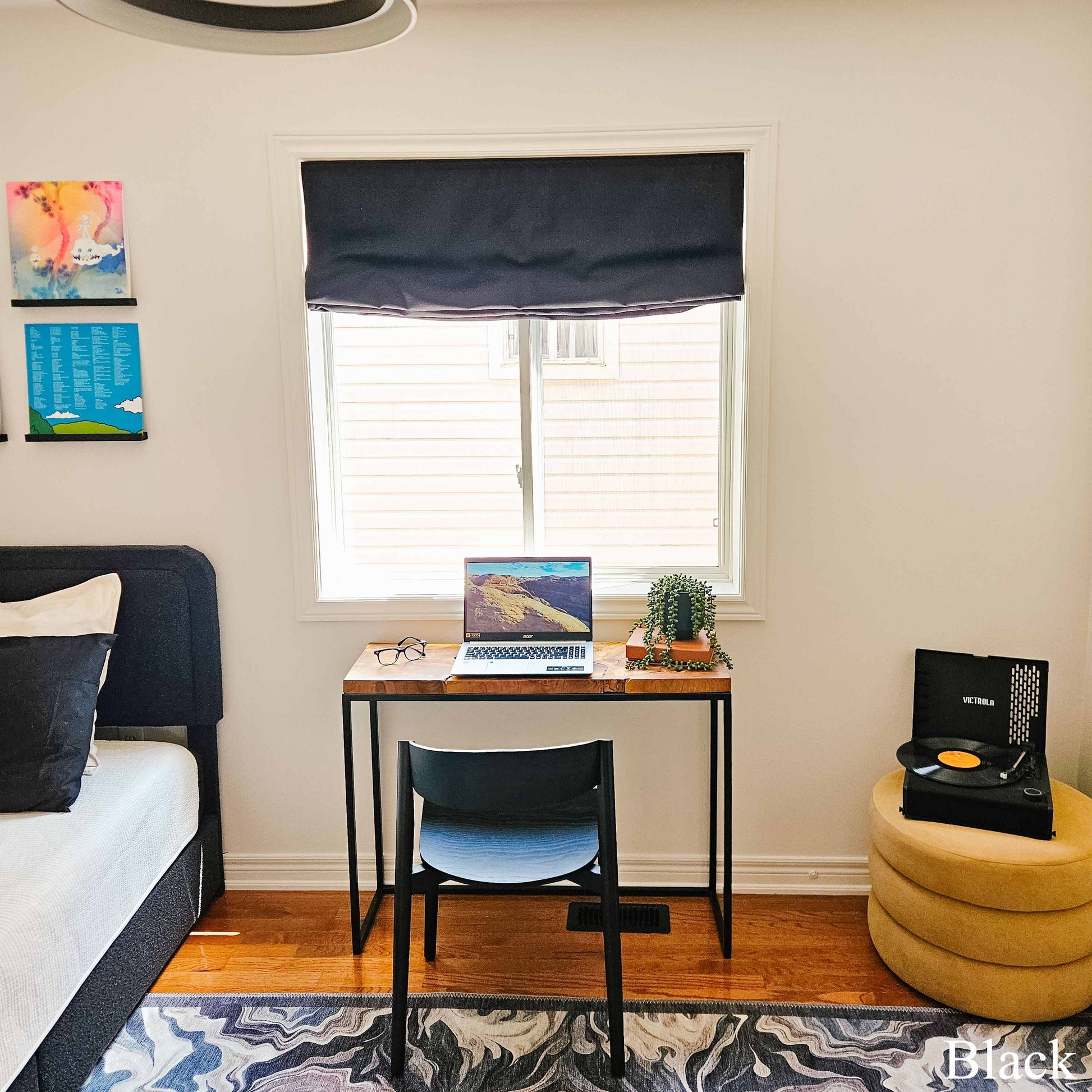 Bella Cotton Roman Shades & Blinds-Neutral Decor