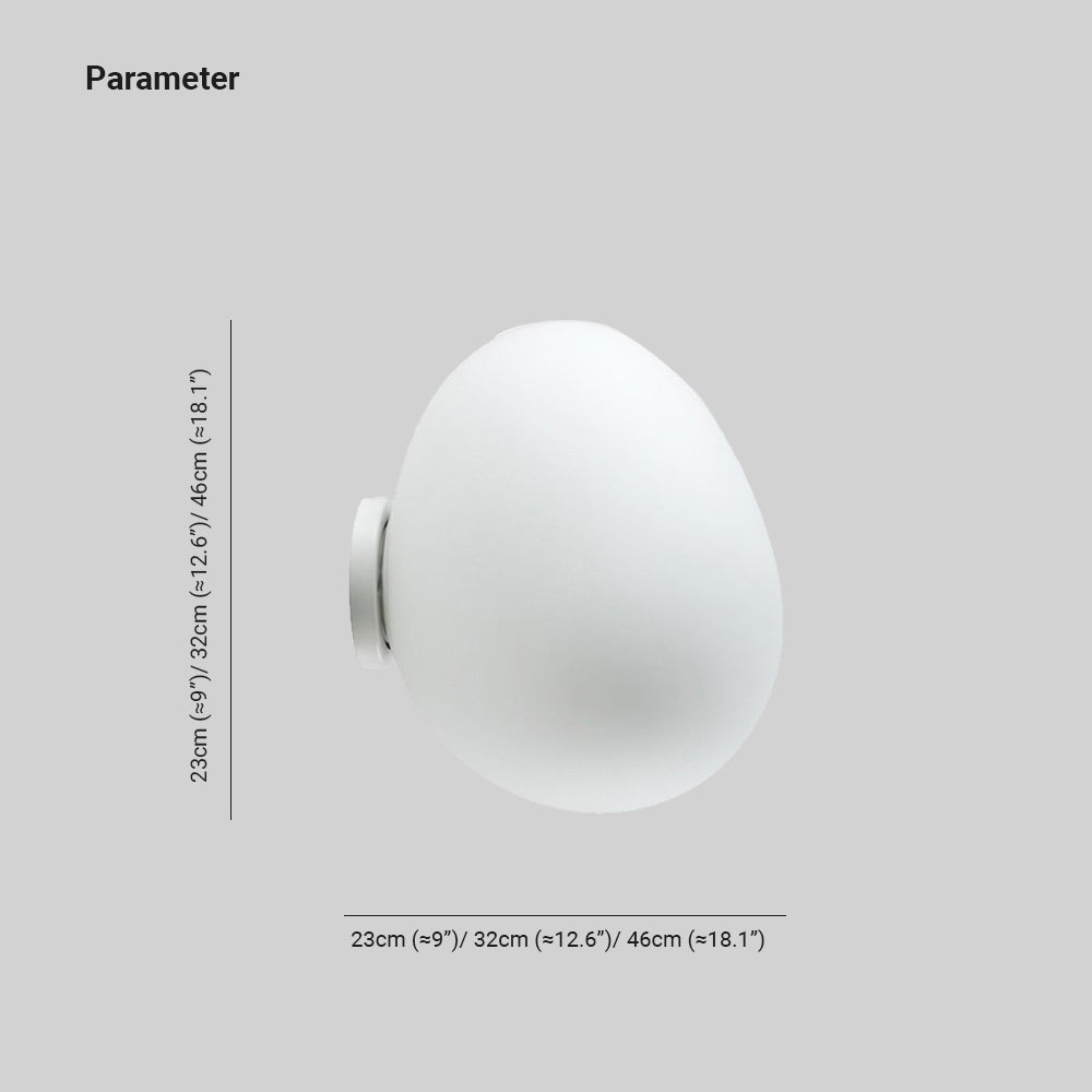 Valentina Design Geometric Glass Vanity Wall Light, White - Neutral Decor