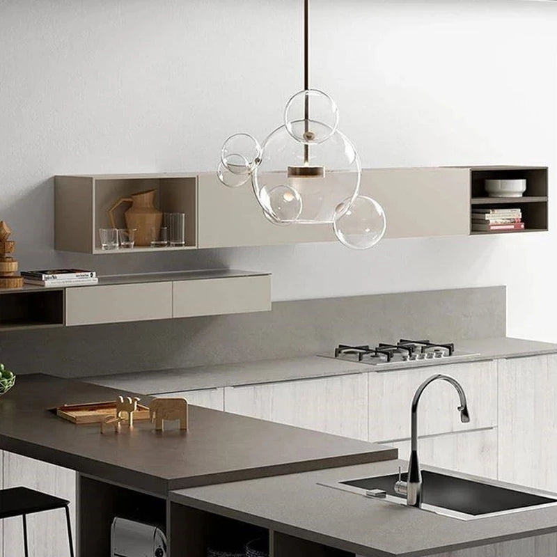 Valentina Modern Bubble Cluster Pendant Light Gold - Neutral Decor