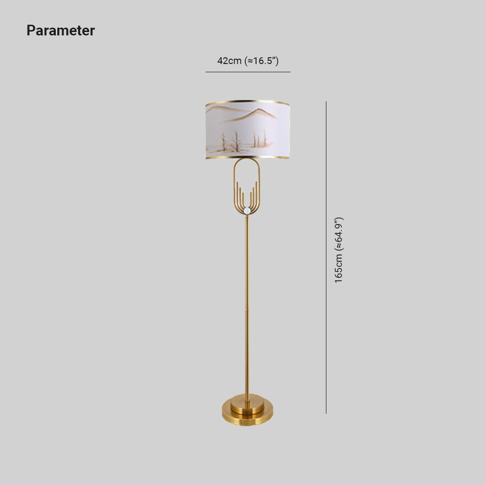 Freja Artistic Table Lamp Floor Lamp Bedside Desk Light For Bedroom - Neutral Decor