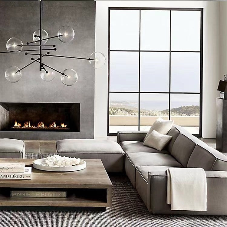 Valentina Modern Nordic Clear Bubble Pendant Light - Neutral Decor