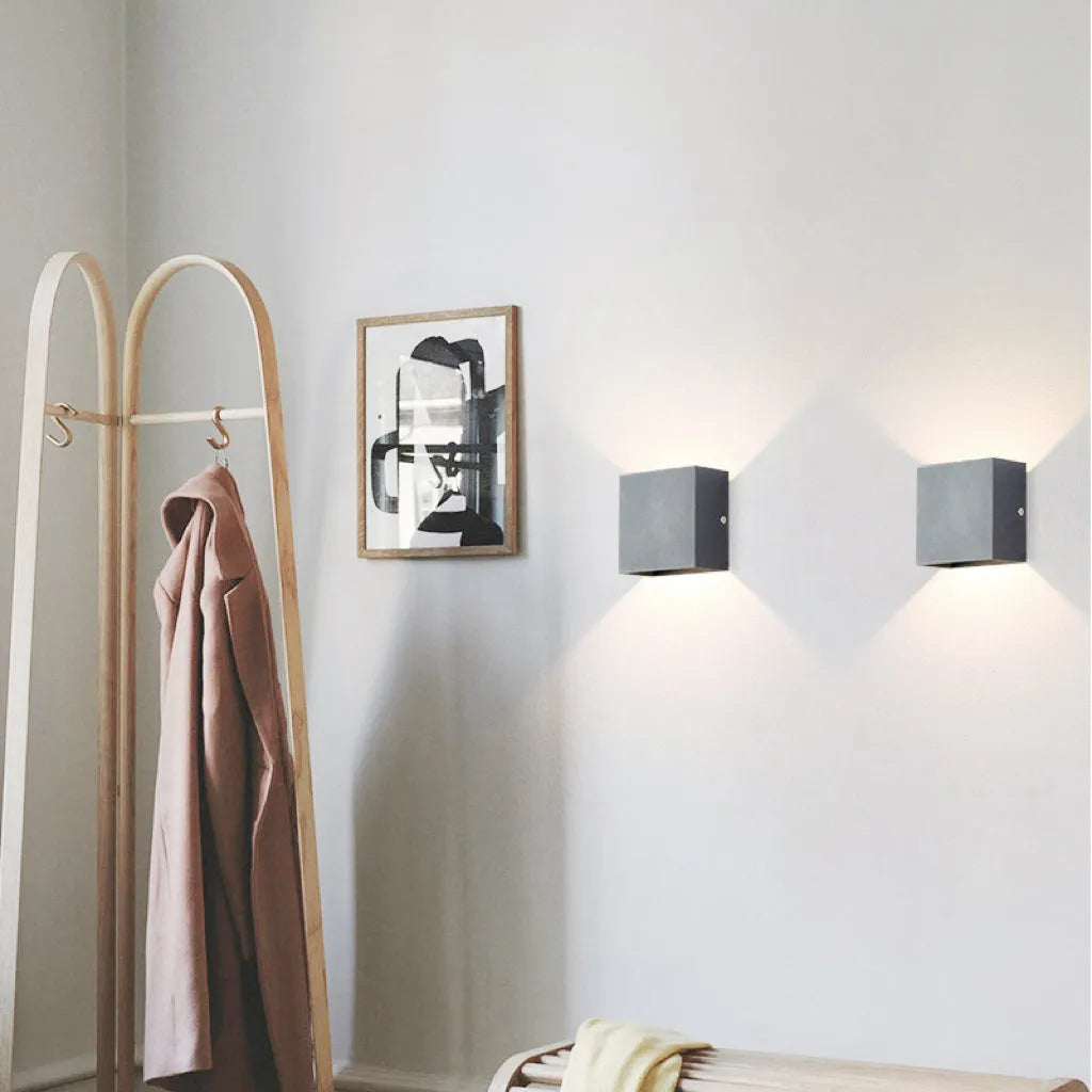 Nexu Modern Adjustable Square Outdoor Wall Lamp LED-Neutral Decor