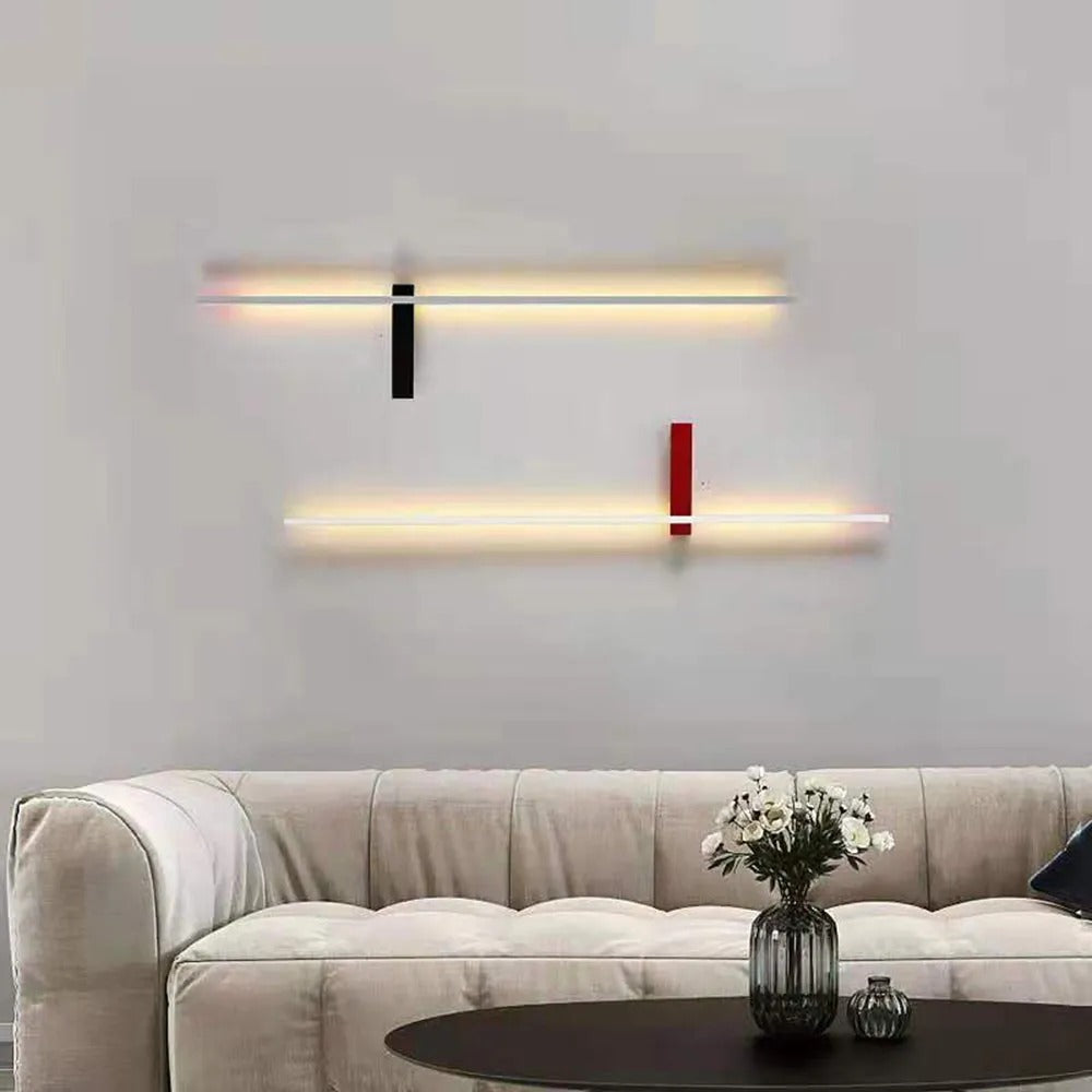 Arisha Minimalist Linear Wall Lamp Multi-Color Linear - Neutral Decor