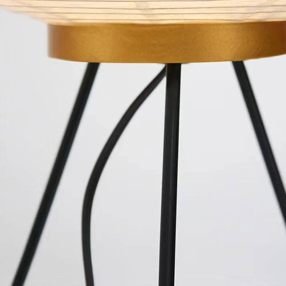 Renée Minimalist Tripod Lantern Paper Floor Lamp, White - Neutral Decor