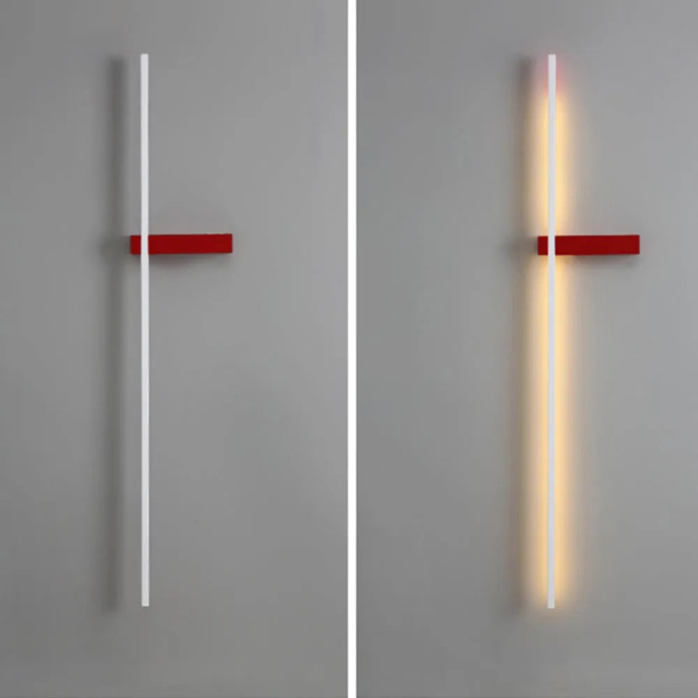 Arisha Minimalist Linear Wall Lamp Multi-Color Linear - Neutral Decor