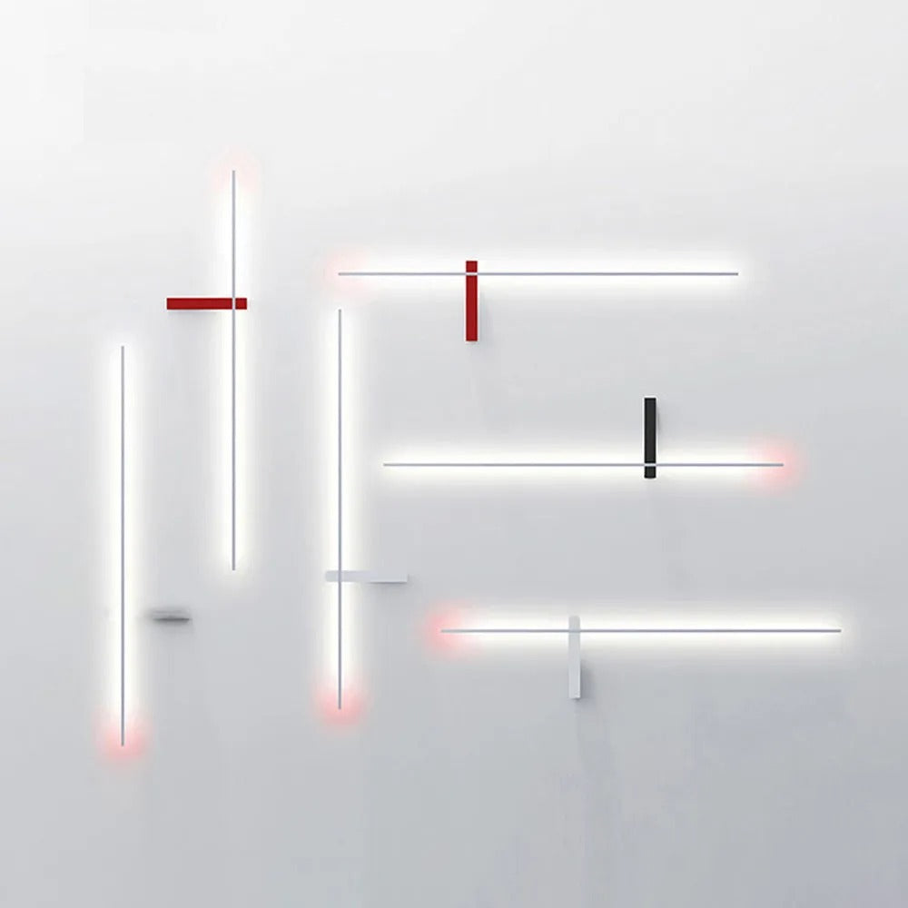 Arisha Minimalist Linear Wall Lamp Multi-Color Linear - Neutral Decor