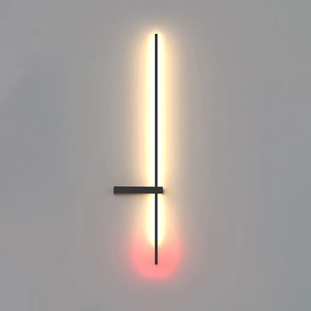 Arisha Minimalist Linear Wall Lamp Multi-Color Linear - Neutral Decor