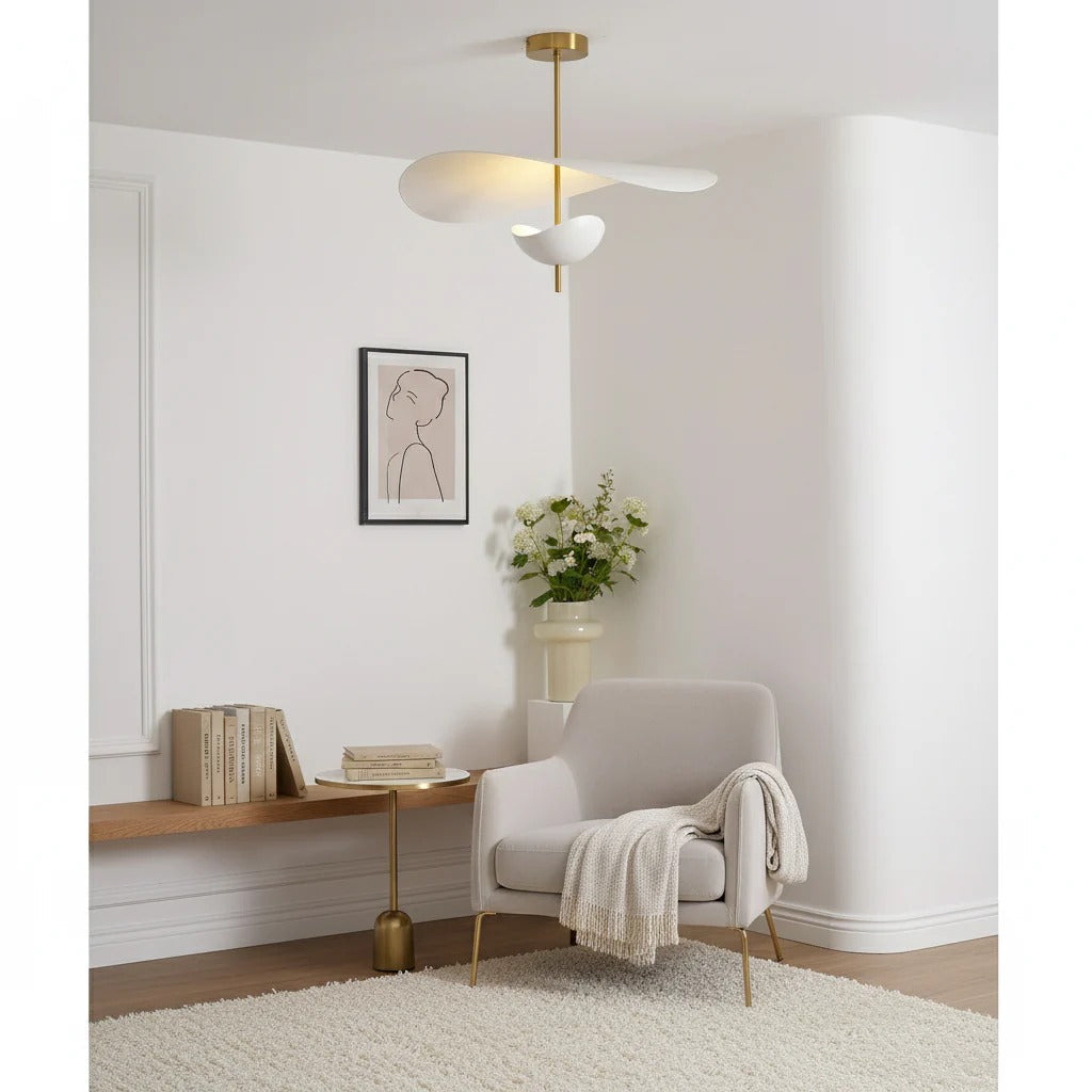 Unorara Nordic Floating Pendant Lamp-Neutral Decor