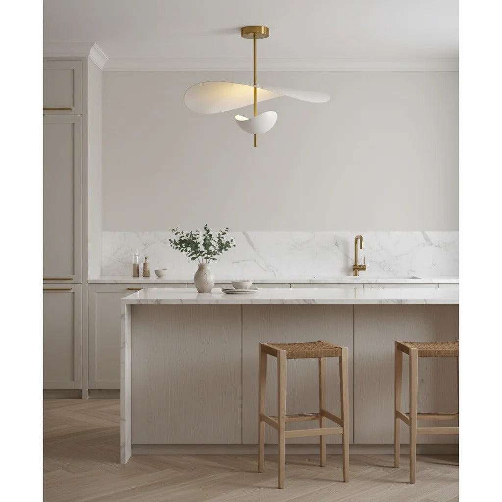 Unorara Nordic Floating Pendant Lamp-Neutral Decor