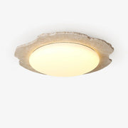 Nimbe Halo  Travertine Ceiling Light