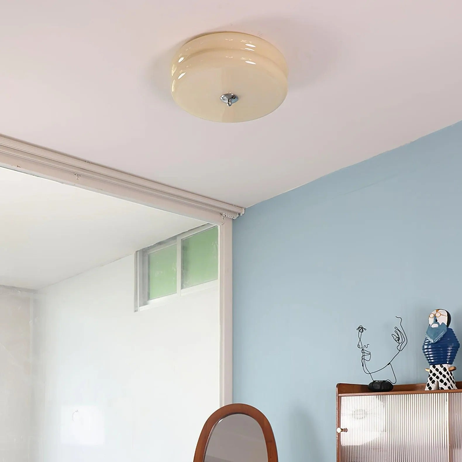 Candy Flush Mount Ceiling Light Two Layer - Neutral Decor