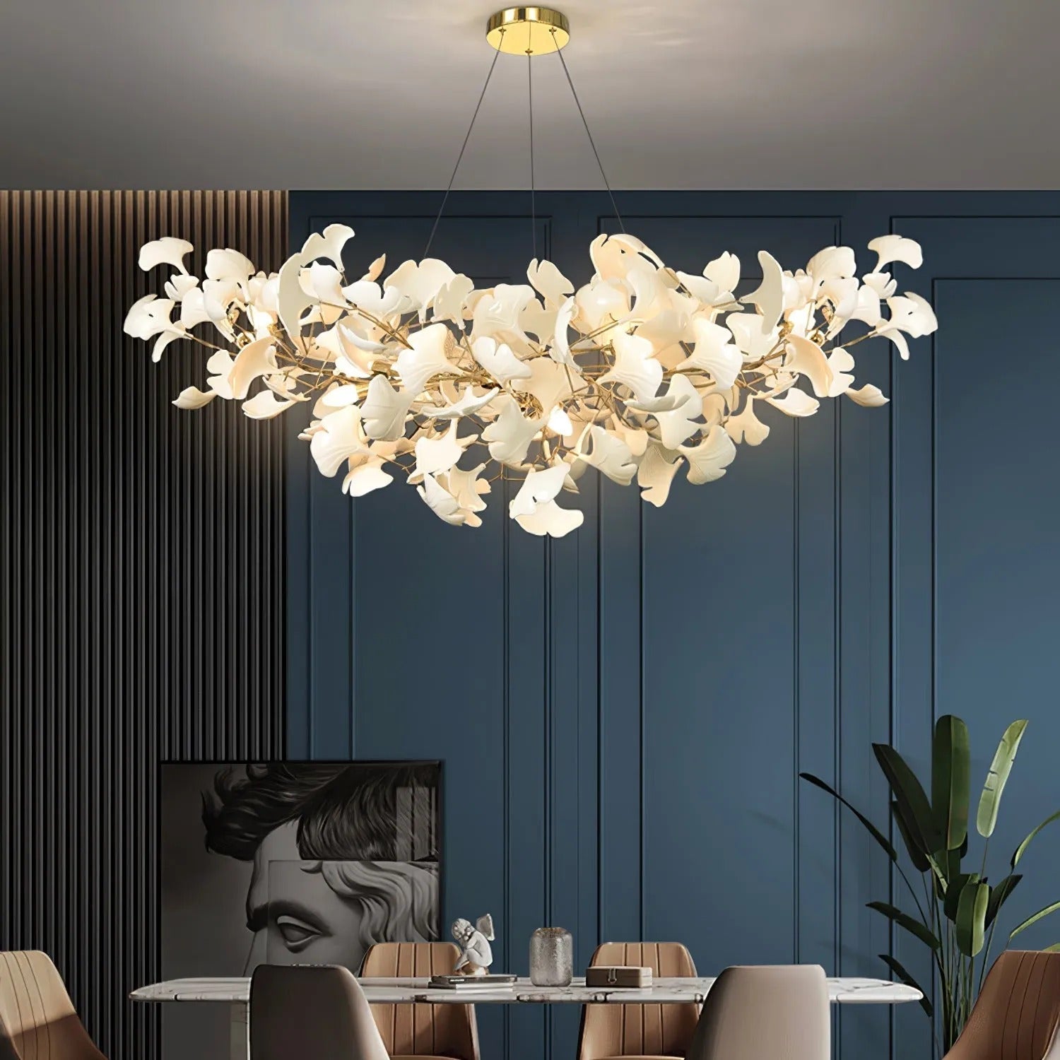 Metr Luxury Chandelier Ceramics Living Room U arc shape