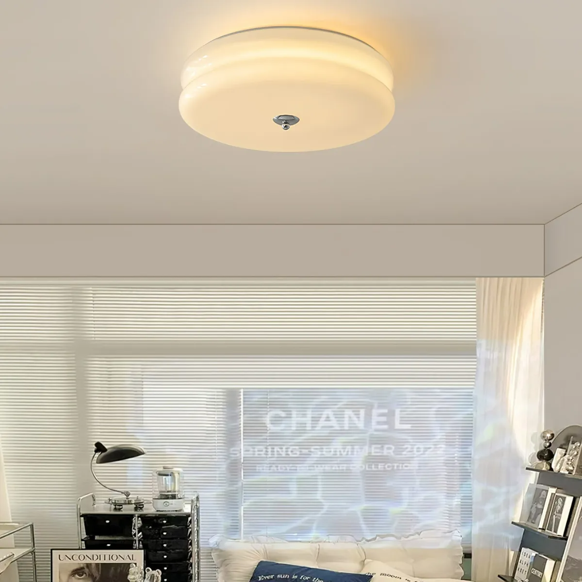 Candy Flush Mount Ceiling Light Two Layer - Neutral Decor