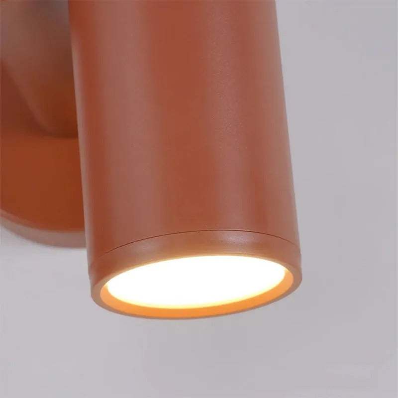 Arisha Wall Lamp U-shaped Design LED Metal, Black/Blue/Gray/Red, Bedroom - Neutral Decor