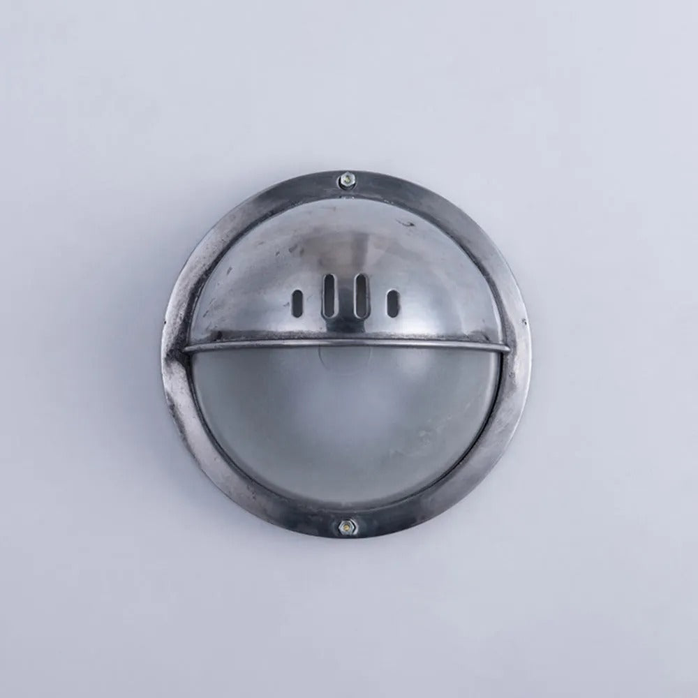 Wyre Wall Lamp Geometric Modern Metal Glass Outdoor - Neutral Decor