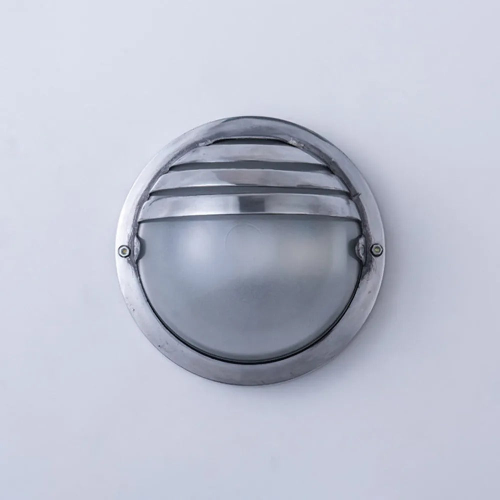 Wyre Wall Lamp Geometric Modern Metal Glass Outdoor - Neutral Decor