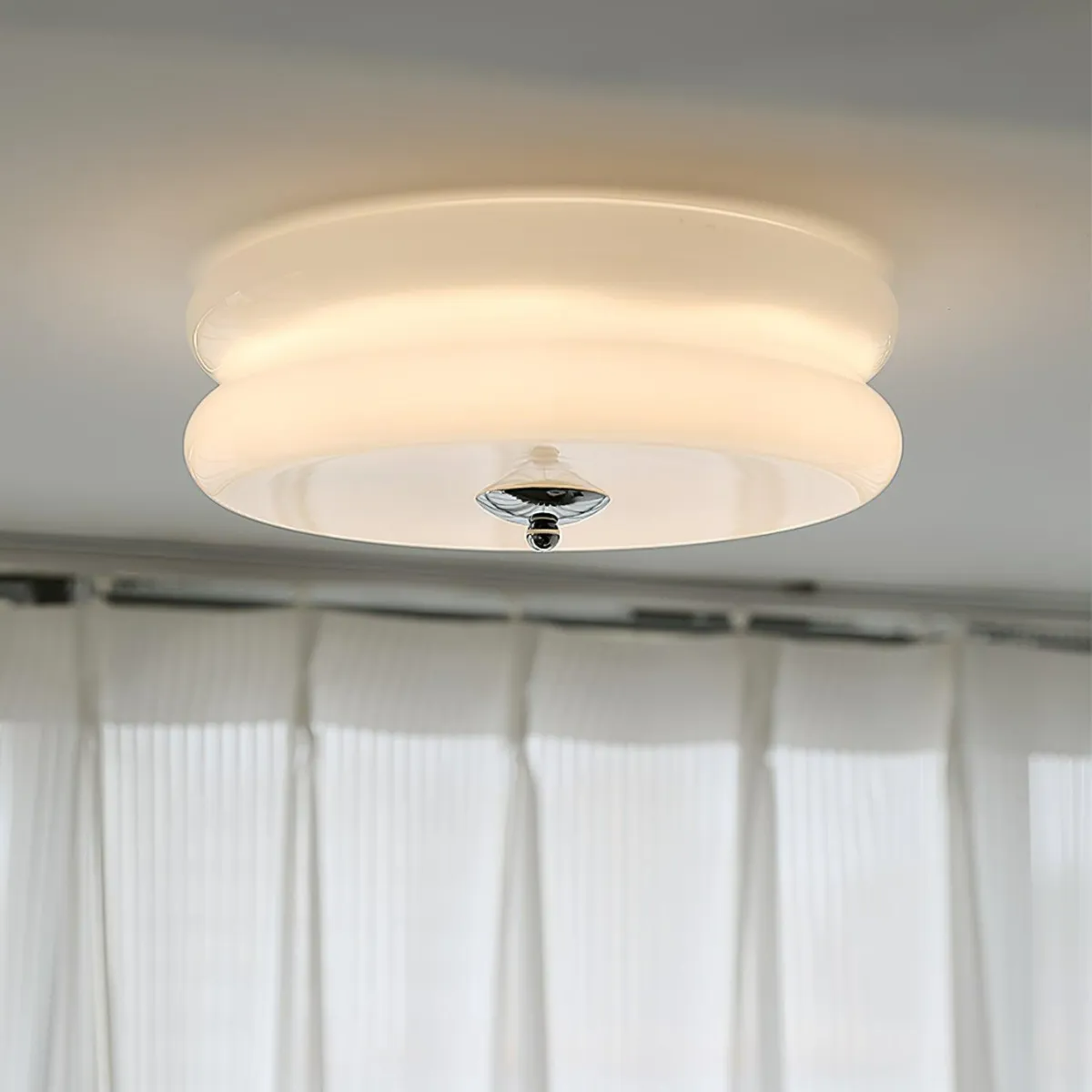 Candy Flush Mount Ceiling Light Two Layer - Neutral Decor