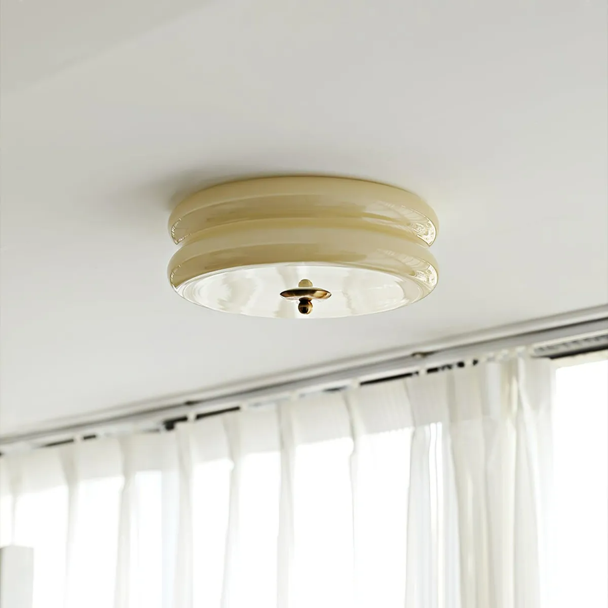 Candy Flush Mount Ceiling Light Two Layer - Neutral Decor