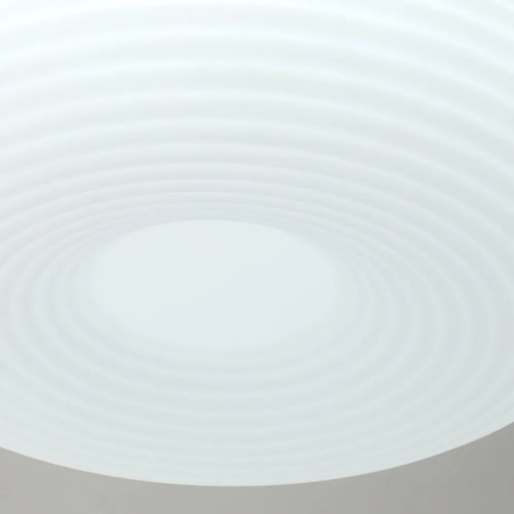 Arisha Flush Mount Ceiling Light Modern, Metal/Acrylic, White, Bedroom - Neutral Decor