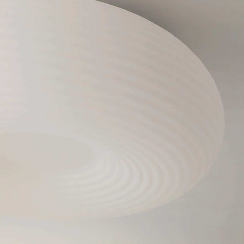 Arisha Flush Mount Ceiling Light Modern, Metal/Acrylic, White, Bedroom - Neutral Decor