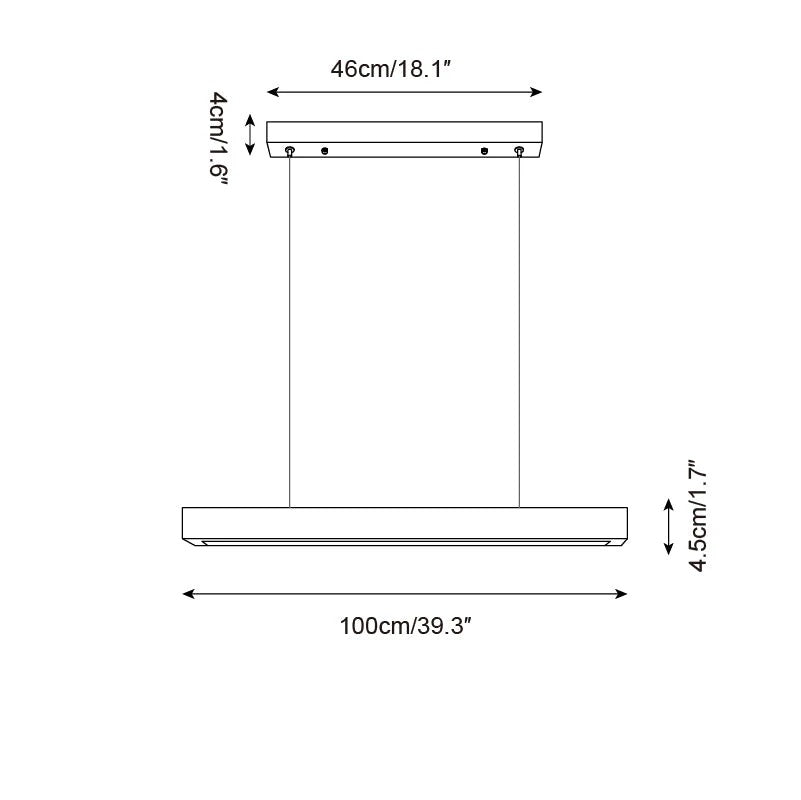 Lyven Minimalist Travertine Linear Pendant Light-Neutral Decor