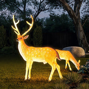 Prosperous Landscape Animal Resin Outdoor Lawn Lights