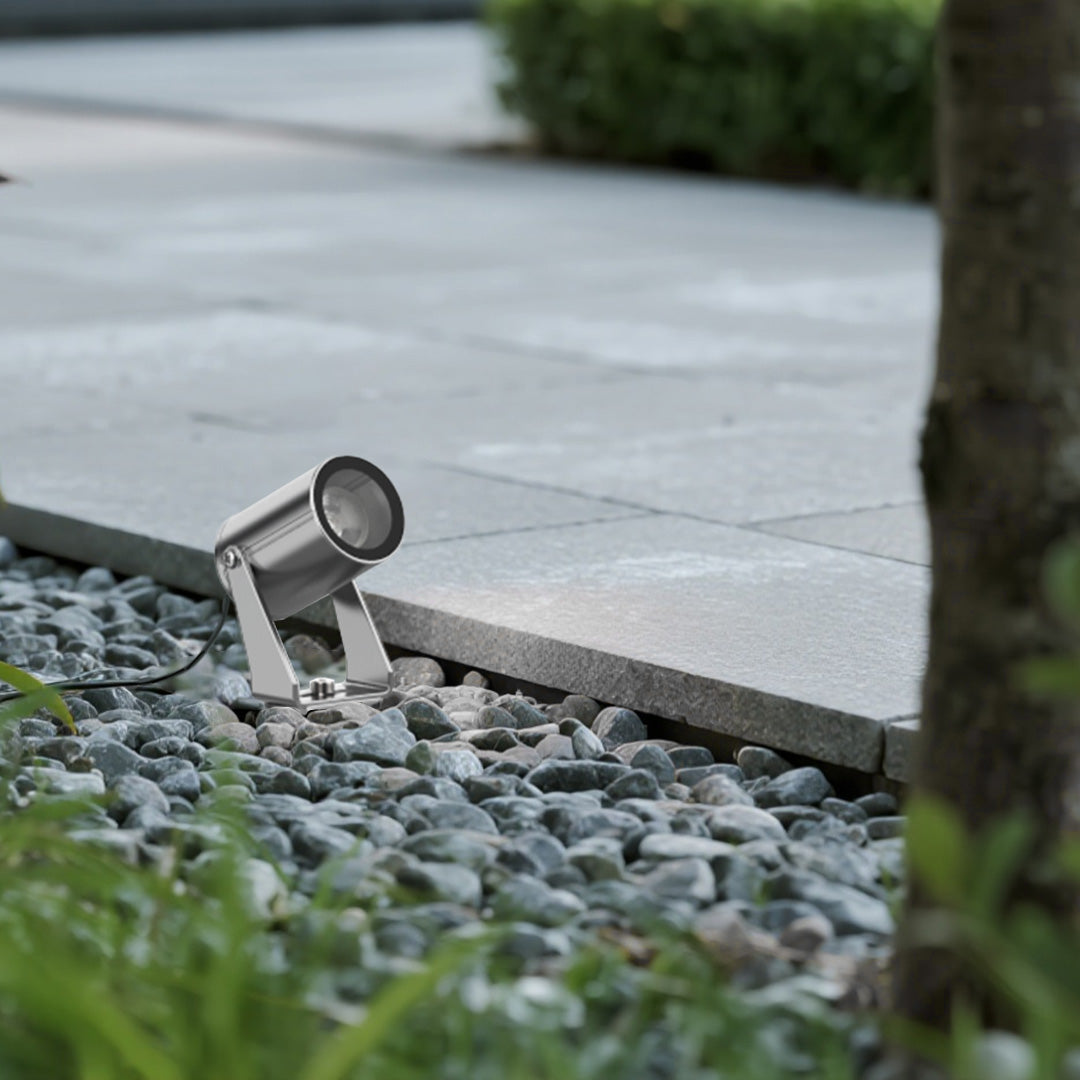 Meris LED Landscape Glass Outdoor Stakes Lights