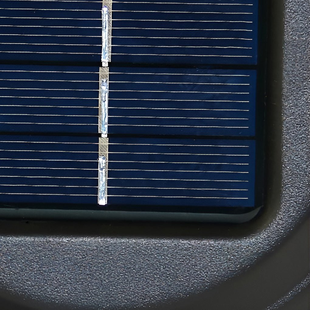 Udol Industrial Style Solar LED Outdoor Wall Lamp