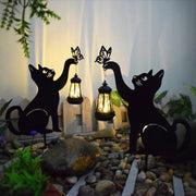 Maisie Silhouette Cat LED Outdoor Hanging Lights